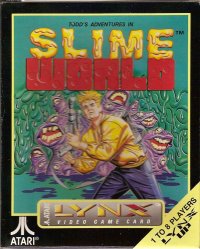 Todd's Adventure in Slime World Atari Lynx box art